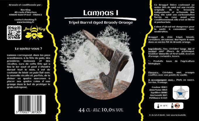 Lamnas II - Tripel - Barrel Aged (Whisky Mirabelle)
