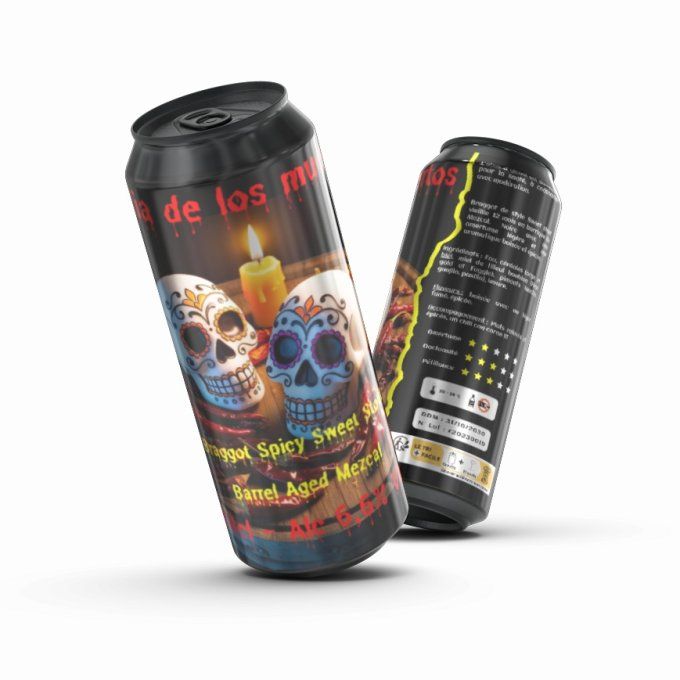 El dia de los muertos - Sweet Stout - Barrel Aged (Mezcal) (25L)